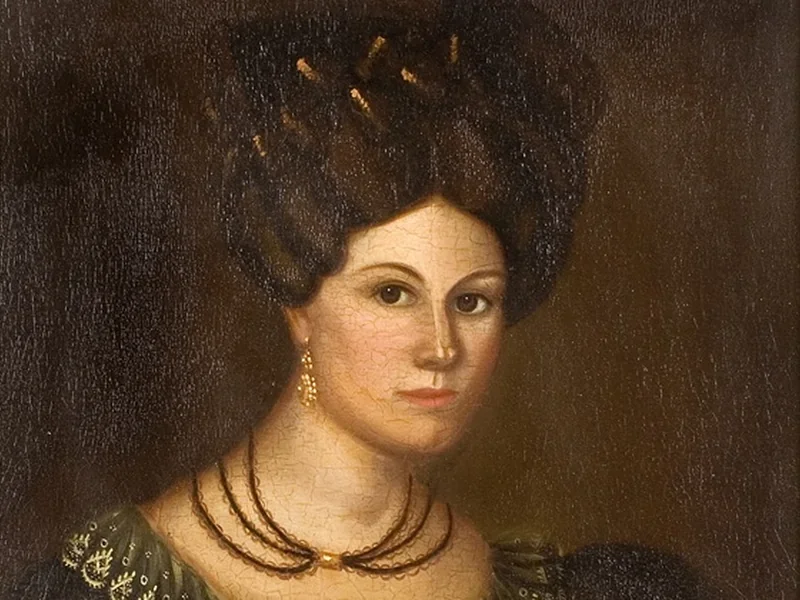1792-Susanna Paine - Ritratto di una signora